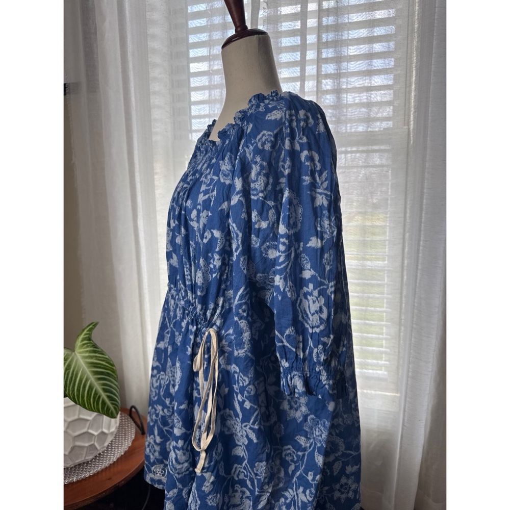 Intimately Free People Nora Nightie Dress Indigo Size Large - Picture 3 of 7
